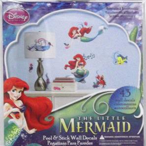 Disney ariel Den lille havfrue Wallstickers-5