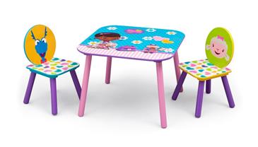 Doktor McStuffins bord med stole