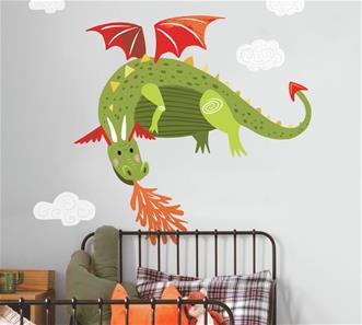 Drage Gigant Wallstickers-5