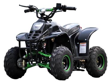 EL ATV Batteri-drevet 800W 36V Grøn  - Ny model