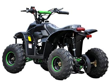 EL ATV Batteri-drevet 800W 36V Grøn  - Ny model-4