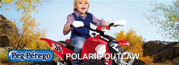 Polaris Outlaw ELATV til Børn 12V-8