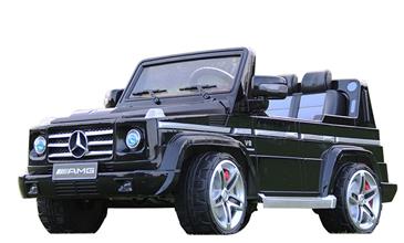 Mercedes SUV G55 Elbil til Børn 12V m/fjernb., Sort-2