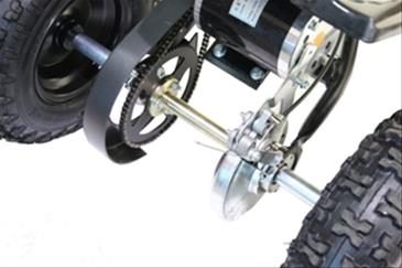 EL  Mini ATV  GreenPower 800W m/fart begrænser+lys-5