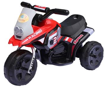 Racing Sport EL Motorcykel til børn 6V, Rød