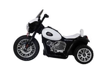 EL Politi Motorcykel til Børn, Sort-2