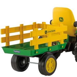 John Deere Ground Force EL Traktor med anhænger 12V-6