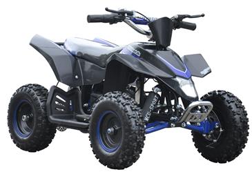 EL  Mini ATV 1000W m/fart begrænser+lys 36V14AH Blå