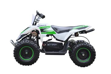 EL  Mini ATV 1000W m/fart begrænser+lys 36V14AH Grøn-2
