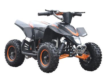 EL  Mini ATV 1000W m/fart begrænser+lys 36V12AH Orange