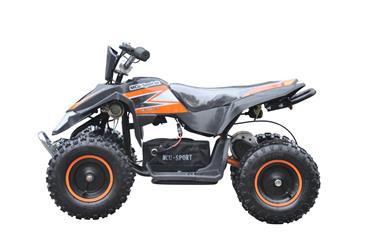 EL  Mini ATV 1000W m/fart begrænser+lys 36V12AH Orange-2