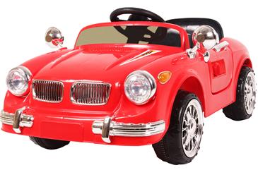 ELBil til Børn Classic m/fjernbetjening 2x6v (uden lyd)