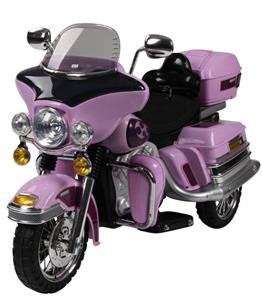 El Motorcykel til Børn 12V Pink