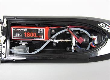 FT012 2.4GHz Fjernstyret Brushless Speedbåd-12