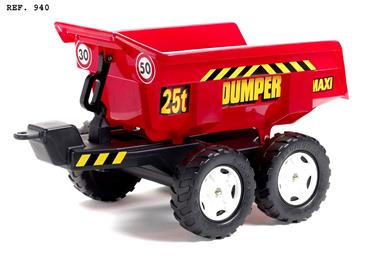 Falk Toys Dumper Maxi 4 hjul, Rød