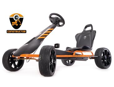 Ferbedo Go-Kart  X-Stream ''Constructor'', Orange (5-11 år)