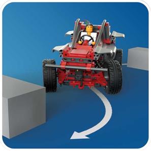 Fischertechnik Advanced BlueTooth Racer sæt 3-i-1 (360 dele)-7