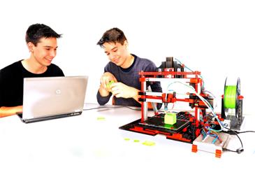 Fischertechnik Robotics 3D Printer-3