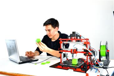 Fischertechnik Robotics 3D Printer-6