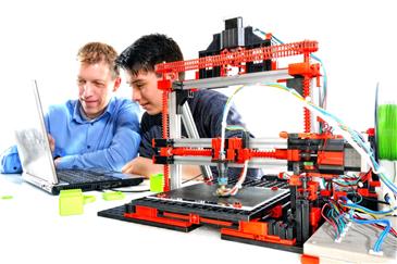 Fischertechnik Robotics 3D Printer-8