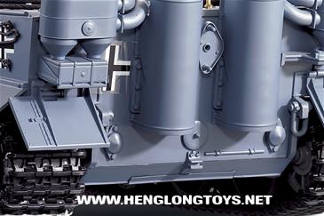 Fjernstyret Tank 1:16 Tank German Tiger 1, Airsoft-6
