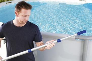 Flowclear E-Z-Broom Alunimium poolstang 360 cm-5