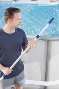 Flowclear E-Z-Broom Alunimium poolstang 360 cm-6