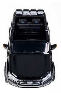 Ford Ranger F650 4x4 12v Sort m/4x12V + Gummihjul + fjernb-8