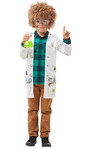 Gal Videnskabsmand udklædningsjakke til børn-2