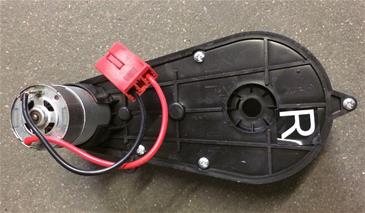 Gearboks med motor 12V (Audi R8 Spyder )-2