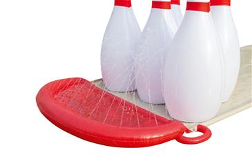 H2OGO Vand Glidebane 549cm ''Speed Ramp Bowling''-5