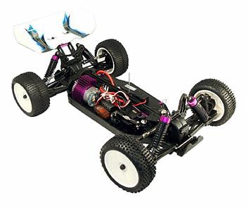 HSP 1:10 4WD EP Vortex Off-Road Buggy Blå-3