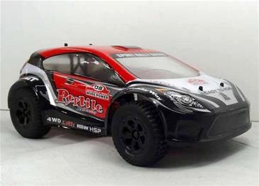  HSP 1:18 4WD EP Sport Rally Racing 2.4G, Rød