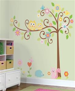 Happi Træ Gigant Wallsticker-2