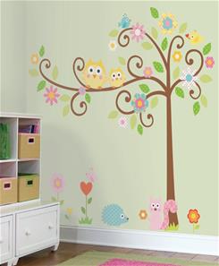 Happi Træ Gigant Wallsticker-3