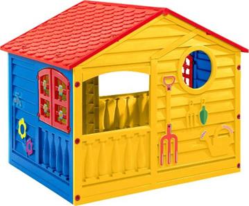 Happy House Plast Legehus-2