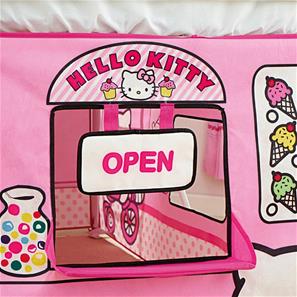 Hello Kitty Telt og Baldakin til Halvhøj Køjeseng (190cm)-4