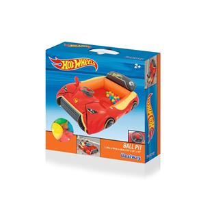 Hot Wheels Sportsbil boldebassin med 25 bolde-6