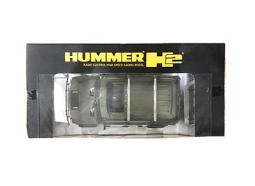 Hummer H2 Fjernstyret 1:14 Grøn/Sort-4