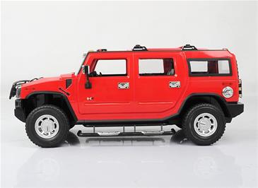 Hummer H2 Fjernstyret 1:14 Grøn/Sort-6