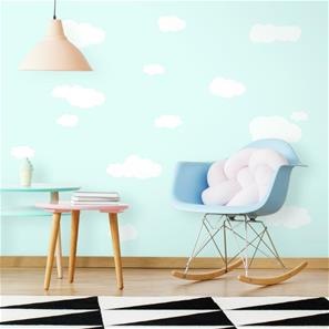 Hvide Skyer Wall Stickers-2