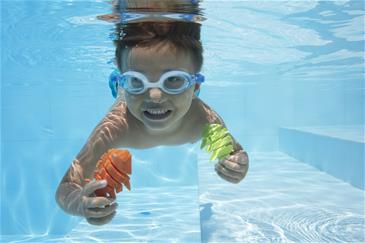 Hydro-Swim DYKKERFISK Undervandslegetøj (3 stk)-2