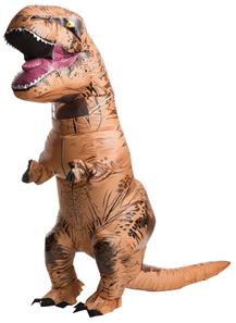 Jurassic T-Rex Dinosaur Udklædning til voksen (Oppustlig)