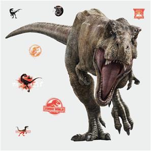Jurassic World 2 T-REX Gigant Wallsticker-4