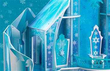 KidKraft Disney Frost Snowflake Mansion Dukkehus m/møbler-4