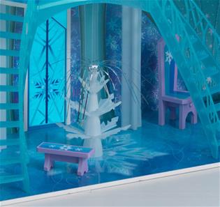 KidKraft Disney Frost Snowflake Mansion Dukkehus m/møbler-8