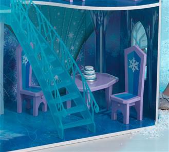 KidKraft Disney Frost Snowflake Mansion Dukkehus m/møbler-9