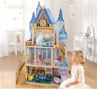 KidKraft Disney Prinsesse Askepot Dukkehus m/møbler