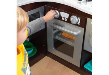 KidKraft Espresso Grand Gourmet Hjørne Køkken-7
