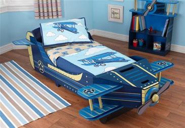 KidKraft  Flyvemaskine Træ Børneseng (140cm)